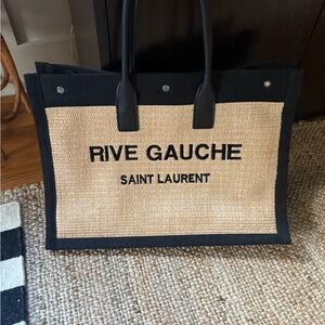 Stylish Tote - Beige and Black Tote